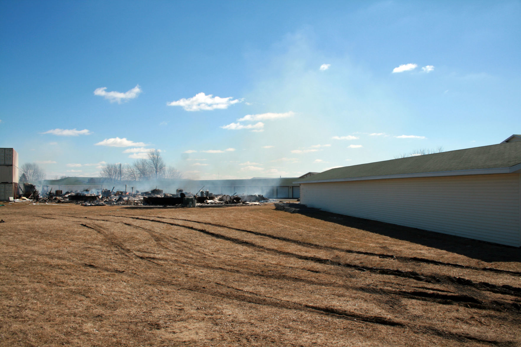Investigation photos from 109 Knaup Drive explosion
